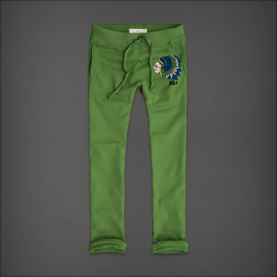 Abercrombie Fitch Hombres Clásico Pantalones deportivos AF7340